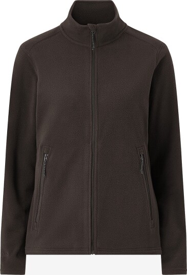 Áhkká Fleeceskjorte Fleece Basic W Brun Áhkká Fleeceskjorte Fleece Basic W Brun