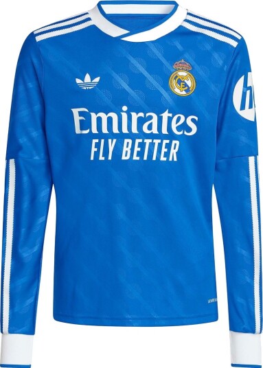 Adidas Originals Fotballdrakt   Real Madrid 25/26 3. Sett   Blue   Adidas Originals   8 år 128   Fotballtrøye   Blå