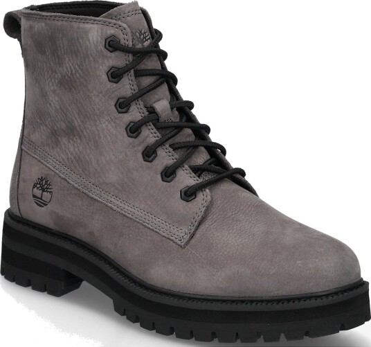 Timberland Mid Lace Up Boot DK GREY NUBUCK 46