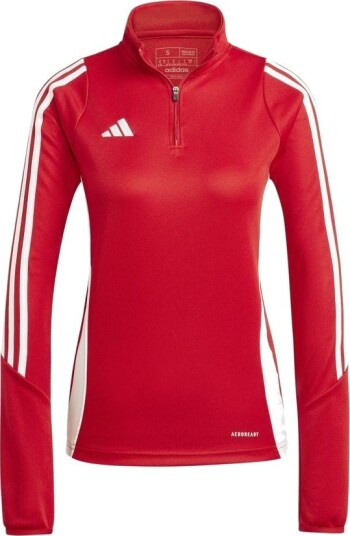 adidas Treningsskjorte Tiro 24   Rød/Hvit Kvinner størrelse Large