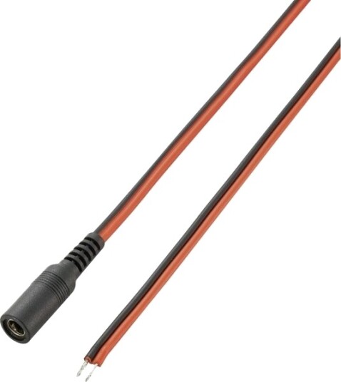 Voltcraft Lavspennings Tilkoblingskabel Lavspenningshylse Kabel Åpen Ende 5,5 Mm 2,5 Mm 5,5 Mm 2,5 Mm 2 M 1 Stk 93025C181 Voltcraft Lavspennings Tilkoblingskabel Lavspenningshylse Kabel Åpen Ende 5,5 Mm 2,5 Mm 5,5 Mm 2,5 Mm 2 M 1 Stk 93025C181