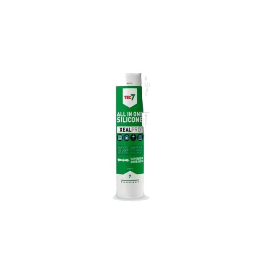 Tec7 Silikonfugemasse Xealpro Lys Grå 310ml Tec7 Silikonfugemasse Xealpro Lys Grå 310ml
