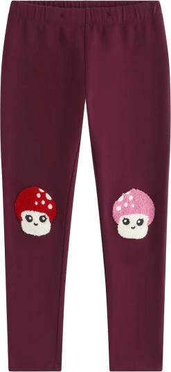 Lindex Leggings With Brushed Inside   DARK LILAC   116