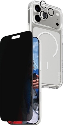 PanzerGlass 3-i-1 Personvernpakke for iPhone 17 Pro Max med MagSafe