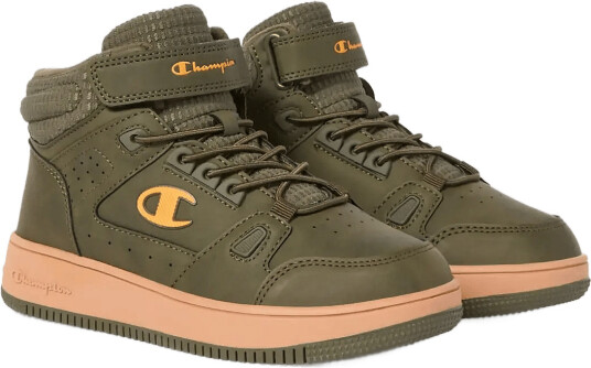 Champion Rd18 Wtr Mid U Ps Mid Cut Shoe Khaki green 32