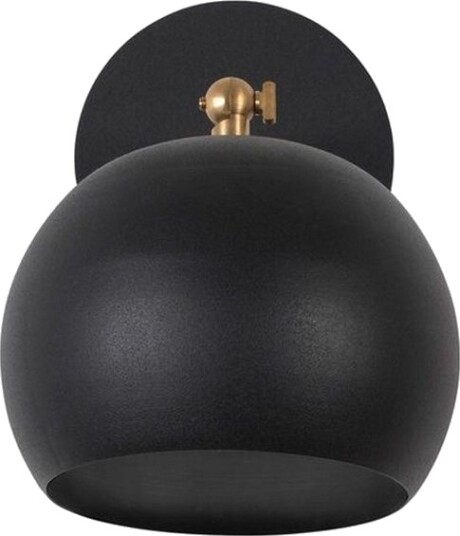 Vegg lampe Sugana Tera Svart - Svart