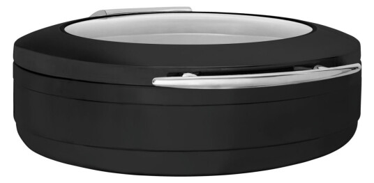 VEGA Chafing-Dish Fenton rund; 6l, 44x54x16 cm (BxDxH); Sølvfarge/Svart; Rund