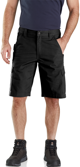 Carhartt Workwear Carhartt M"s Ripstop Cargo Work Short Black Black 33