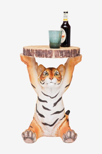 KARE Design Sidebord Tiger Flerfarget