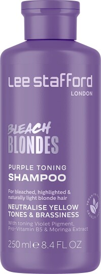 Lee Stafford Bleach Blondes Lilla Toning Sjampo 250 ml for Bleket Hår Lee Stafford Bleach Blondes Lilla Toning Sjampo 250 ml for Bleket Hår