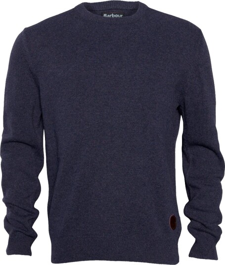 Barbour Men's Patch Crew Shirt Navy M Barbour Men's Patch Crew Shirt Navy M