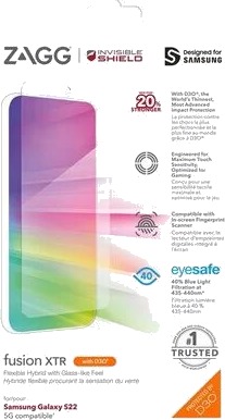 ZAGG InvisibleShield Fusion XTR for Samsung Galaxy S22