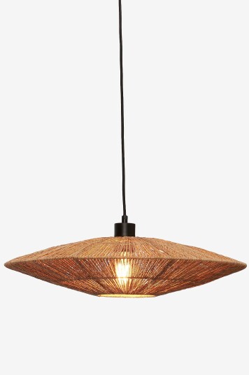 Good&Mojo   Hengende taklampe flat stor Iguazu   Natur