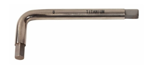 Ks Tools 965.0510, L-Formet Hexnøkkel, Metrisk/Imperisk, 1 Stykker, 10 Mm, 1/4", 9,5 Cm
