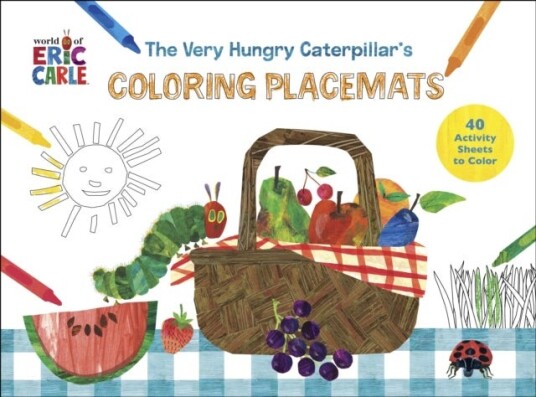 The Very Hungry Coloring Placemats The Very Hungry Coloring Placemats