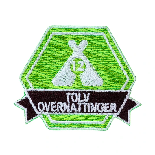 12 overnattinger SS Motivasjonsmerke 12 overnattinger 12 overnattinger SS Motivasjonsmerke 12 overnattinger