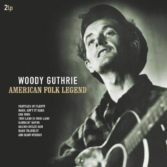 Woody Guthrie  American Folk Legend  LP/Vinyl