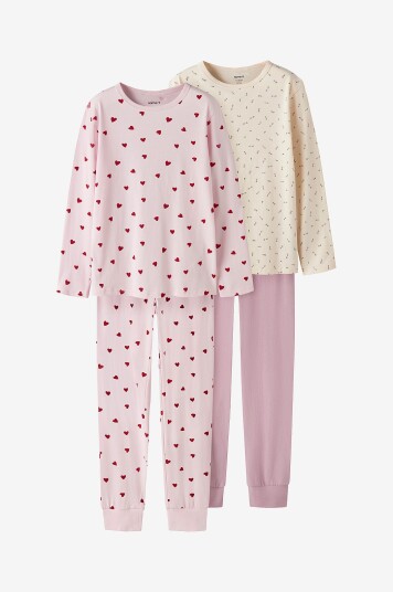 Name It   Pysjsett nkfNightset 2 pakning   Rosa
