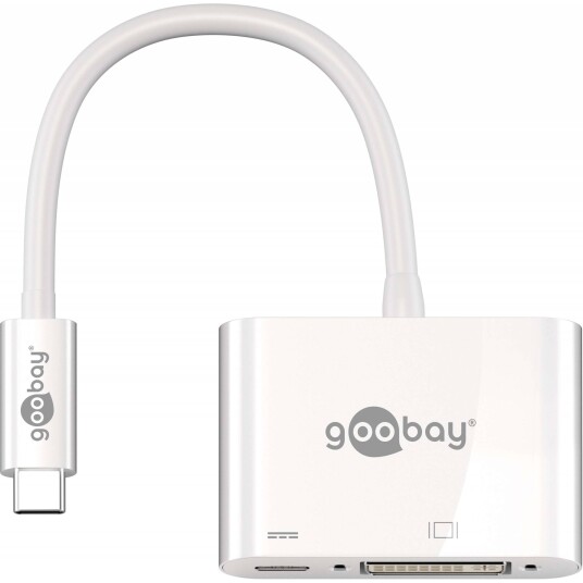 GooBay USB 3,1 type C til DVI-adapter og USB-C