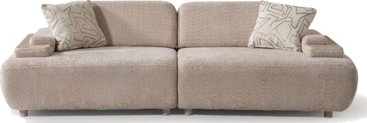 Bonavista 3 seters sofa Bouclé Beige