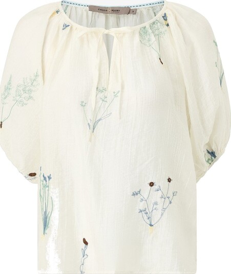 Costamani Bluse Louisa Blå Costamani Bluse Louisa Blå
