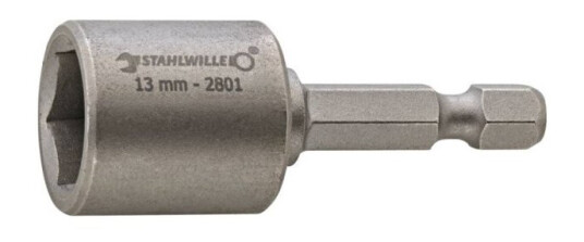 Stahlwille 2801N/ 13 Steckschluessel Mit Magnet 28011013 Sekskant Topnøgleindsats Sekskant