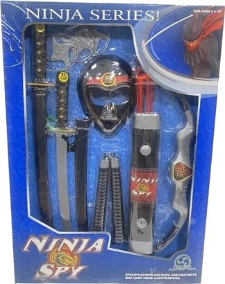 GA Toys Ninja set 8 parts