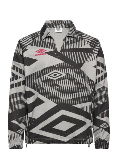 Umbro Printed Drill Top - Grey - L Umbro Printed Drill Top - Grey - L