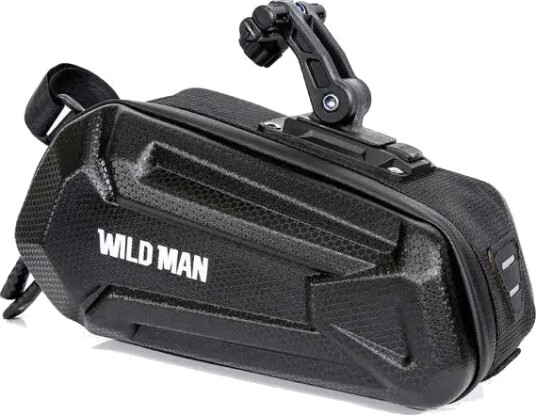 WILDMAN XT7 Setetaske til sykkel ??? 1,2L ??? Svart