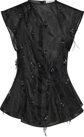 Giuseppe Di Morabito Dame Topper Svart S,