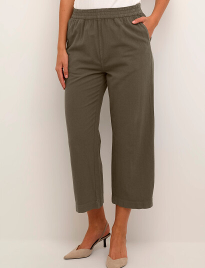 Kaffe Kanaya Culotte Pants - Green - 34