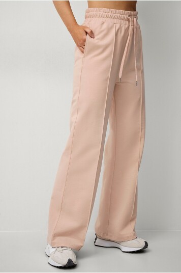 Ellos STUDIO   Sweatbukser Flare Soft   Rosa