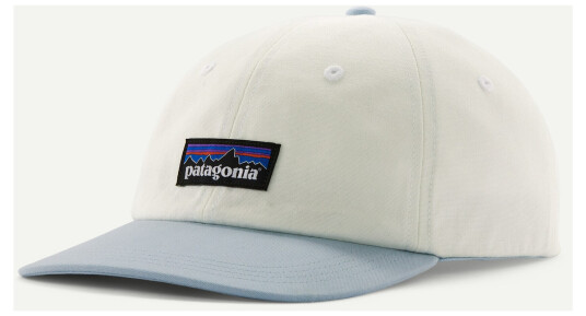 Patagonia P-6 Label Trad Cap Brich White Fleck Blue One Size