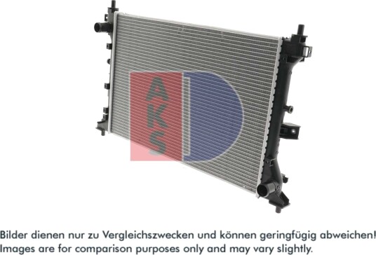 AKS DASIS 320068N Radiator motorkjøling