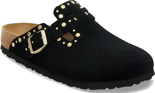 Birkenstock Boston Rivet Leve Black Black 38