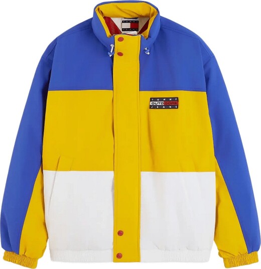 Tommy Jeans Tjm Outdoors Coloblck Jacket Ext   Yellow   S