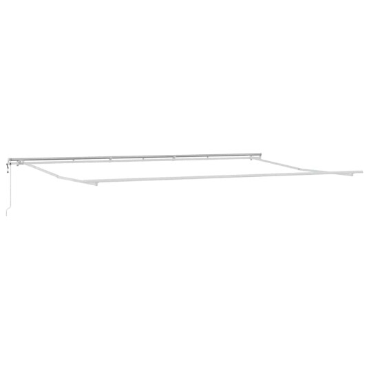 vidaXL Automatisk Uttrekkbar Markise Oransje og Brun 600x300 cm