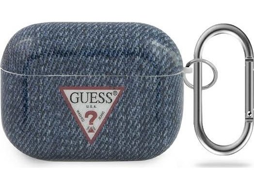 Guess Beskyttelsesveske Guacaptpujuldb Jeans Collection For Airpods Pro Mørkeblå