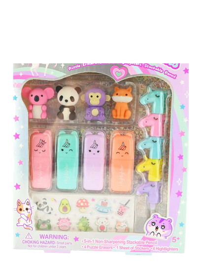 Robetoy Whimsy Stationary Kit - Multi/patterned - ONE SIZE Robetoy Whimsy Stationary Kit - Multi/patterned - ONE SIZE