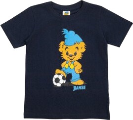 Bamse Fotballspiller By Martinex T skjorte Blå 104