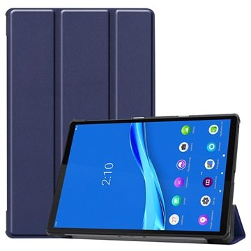 Tri Fold Series Lenovo Tab M10 FHD Plus Folio etui Mørkeblå Tri Fold Series Lenovo Tab M10 FHD Plus Folio etui Mørkeblå
