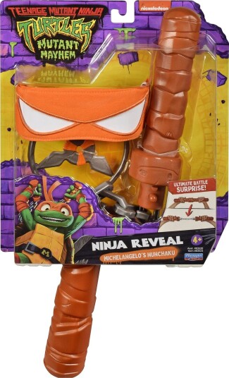 Ninja Turtles Turtles Mutant Mayhem Basic Roleplay Michelangelo - MULTI - One Size Ninja Turtles Turtles Mutant Mayhem Basic Roleplay Michelangelo - MULTI - One Size
