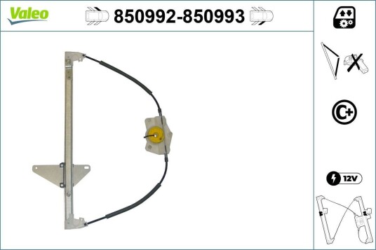 Vindusheis VALEO 850993
