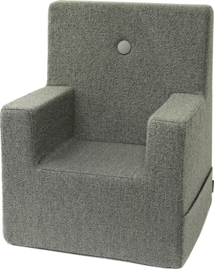 By Klipklap By Klipklap Kk Kids Chair XL Dusty Green Bouclé By Klipklap By Klipklap Kk Kids Chair XL Dusty Green Bouclé