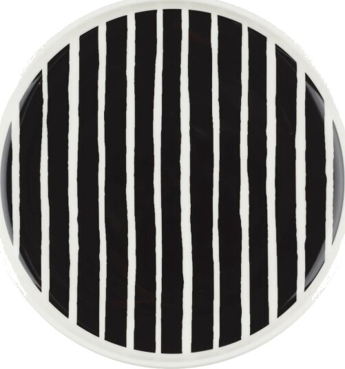 Marimekko Oiva Piccolo tallerken Ø20 cm White-black Marimekko Oiva Piccolo tallerken Ø20 cm White-black