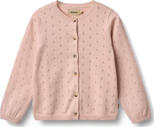 Wheat knit cardigan Maia – powder 74 Wheat knit cardigan Maia – powder 74