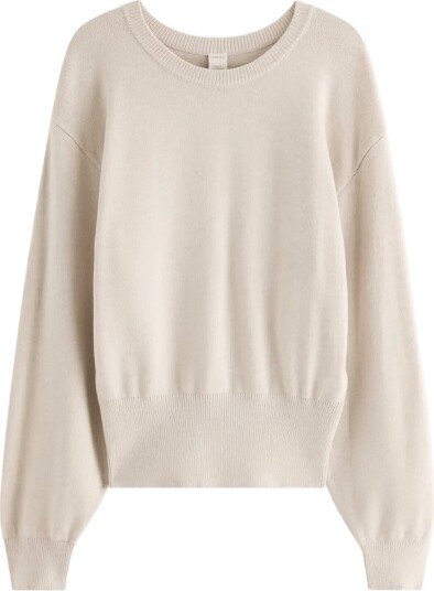 Lindex Fine Knit Jumper   Beige   134/140