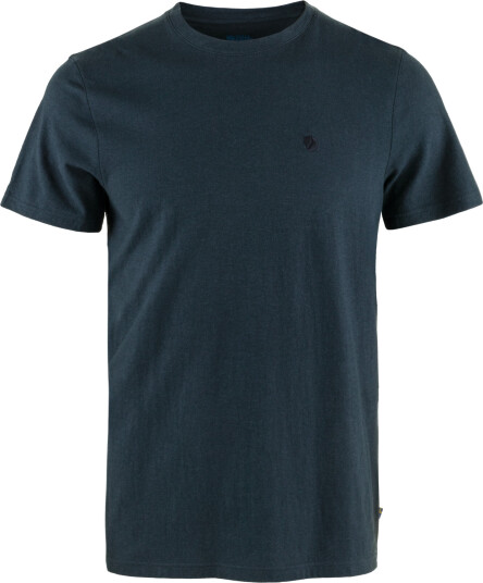 Fjällräven Men's Hemp Blend T-Shirt Dark Navy L, Dark Navy