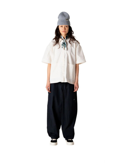 Woodbird Wbloul Paper Pants Black XS Woodbird Wbloul Paper Pants Black XS
