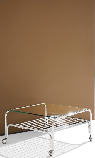 Pastill Cleo sofabord 65x65 cm Transparent Pastill Cleo sofabord 65x65 cm Transparent